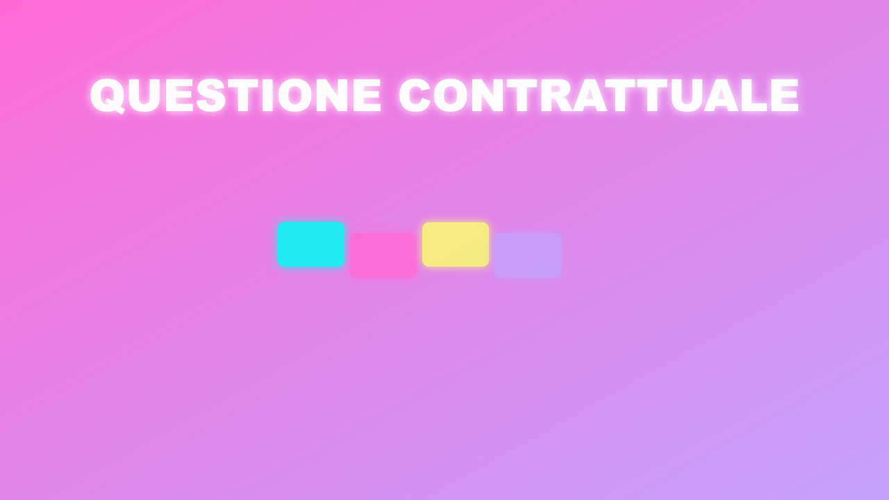 Una questione contrattuale: la dura vita delle piattaforme interne 🚦