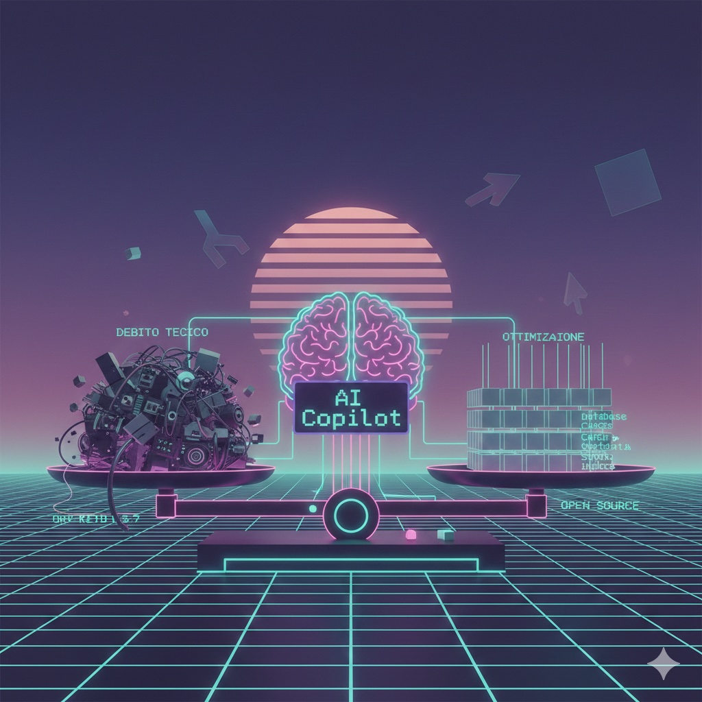 Bilancia concettuale tra debito tecnico e ottimizzazione