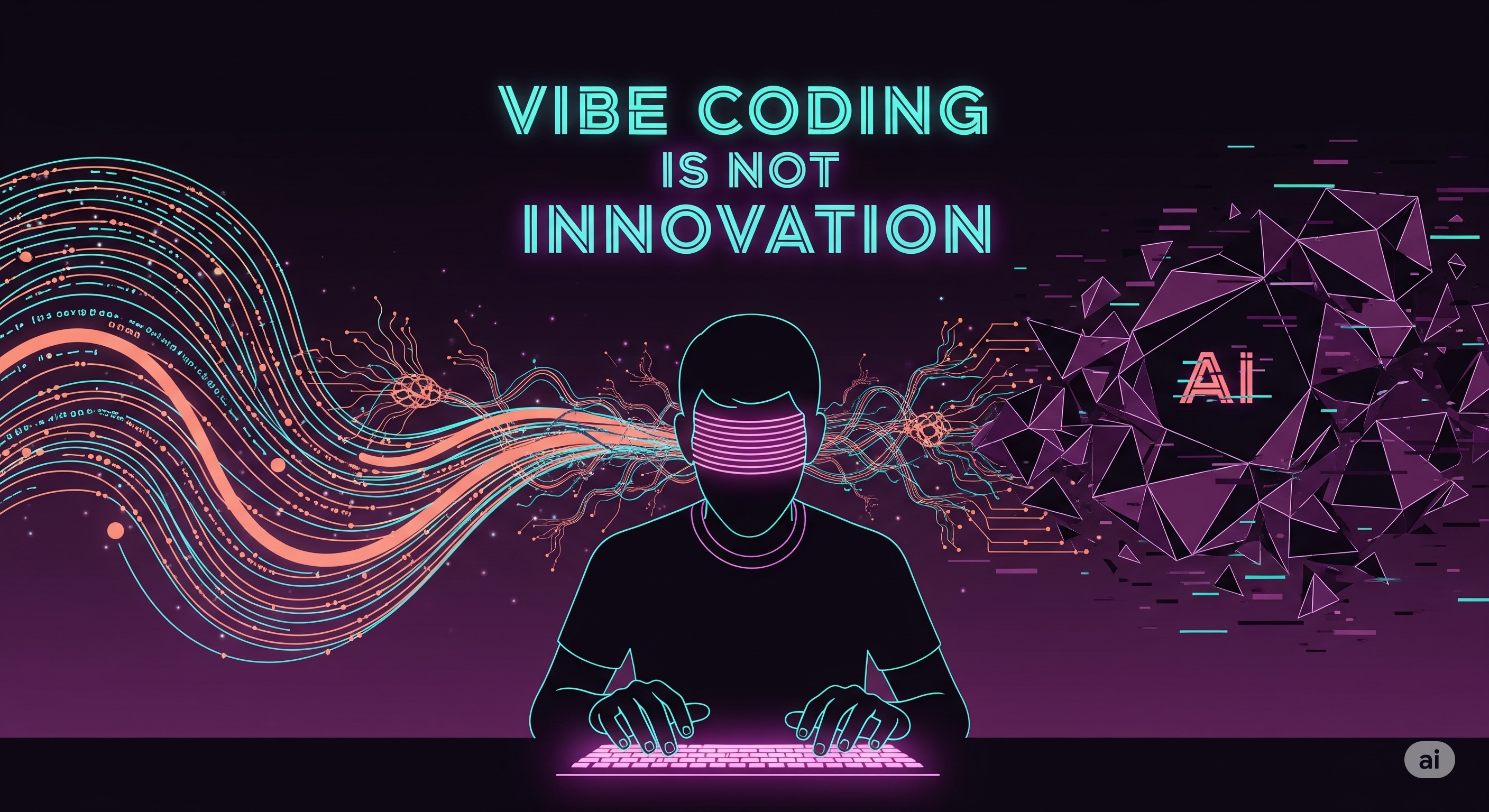Vibe coding is not innovation